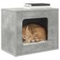 Preview: Katzenhaus Beton 51 x 30 x 42 cm Holzwerkstoff