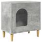 Preview: Katzenhaus Beton 51 x 30 x 52 cm Holzwerkstoff
