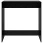 Preview: Bartisch Schwarz Eichen-Optik 102 x 50 x 103,5 cm Holzwerkstoff