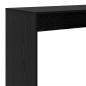 Preview: Bartisch Schwarz Eichen-Optik 102 x 50 x 103,5 cm Holzwerkstoff