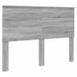 Preview: Bettrahmen Graues Sonoma 140 x 200 cm Ingenieurs Holz