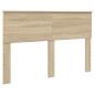 Preview: Bettrahmen Sonoma-Eiche 140 x 190 cm Ingenieurs Holz