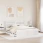 Preview: Bettrahmen mit Schubladen Weiß 200 x 200 cm Ingenieurs Holz