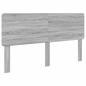Preview: Bettrahmen Graues Sonoma 180 x 200 cm Ingenieurs Holz