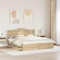 Preview: Bettrahmen Sonoma-Eiche 180 x 200 cm Ingenieurs Holz