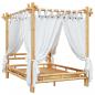 Preview: Himmelbett 140x200 cm Bambus