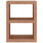 Preview: Beistelltisch 45x30x60 cm Massivholz Teak