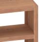 Preview: Beistelltisch 45x30x60 cm Massivholz Teak