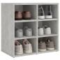 Preview: Schuhregal Betongrau 52,5x30x50 cm