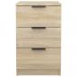 Preview: Nachttische 2 Stk. Sonoma-Eiche 40x36x65 cm