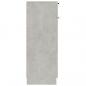 Preview: Badschrank Betongrau 32x34x90 cm Holzwerkstoff