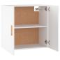 Preview: Wandschrank Weiß 60x30x60 cm Holzwerkstoff