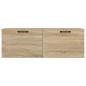 Preview: Wandschrank Sonoma-Eiche 100x36,5x35 cm Holzwerkstoff