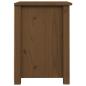Preview: ARDEBO.de - Nachttisch Honigbraun 40x35x49 cm Massivholz Kiefer