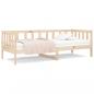 Preview: Tagesbett 90x190 cm Massivholz Kiefer