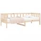 Preview: Tagesbett 90x190 cm Massivholz Kiefer