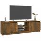 Preview: TV-Schrank Räuchereiche 120x30x35,5 cm Holzwerkstoff