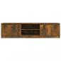Preview: TV-Schrank Räuchereiche 140x40x35,5 cm Holzwerkstoff