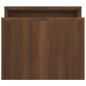 Preview: Couchtisch-Set Braun Eichen-Optik 100x48x40 cm Holzwerkstoff