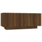 Preview: TV-Schrank Braun Eichen-Optik 100x35x40 cm Holzwerkstoff