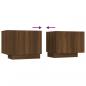 Preview: TV-Schrank Braun Eichen-Optik 100x35x40 cm Holzwerkstoff