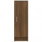 Preview: Schuhregal Braun Eichen-Optik 32x35x92 cm Holzwerkstoff