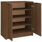 Preview: Schuhschrank Braun Eichen-Optik 59x35x70 cm Holzwerkstoff