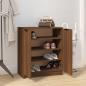 Preview: Schuhschrank Braun Eichen-Optik 59x35x70 cm Holzwerkstoff