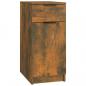 Preview: Schreibtischschrank Räuchereiche 33,5x50x75 cm Holzwerkstoff