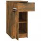 Preview: Schreibtischschrank Räuchereiche 33,5x50x75 cm Holzwerkstoff