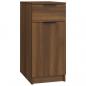 Preview: Schreibtischschrank Braun Eichen-Optik 33,5x50x75 cm