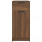 Preview: Schreibtischschrank Braun Eichen-Optik 33,5x50x75 cm