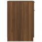 Preview: Schreibtischschrank Braun Eichen-Optik 33,5x50x75 cm