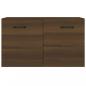 Preview: Wandschrank Braun Eichen-Optik 60x36,5x35 cm Holzwerkstoff