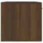Preview: Wandschrank Braun Eichen-Optik 60x36,5x35 cm Holzwerkstoff