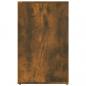 Preview: Regal für Schminktisch Räuchereiche 80x40x65 cm Holzwerkstoff