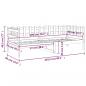 Preview: Tagesbett Honigbraun 80x200 cm Massivholz Kiefer