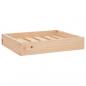 Preview: Hundebett 51,5x44x9 cm Massivholz Kiefer
