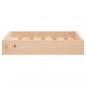 Preview: Hundebett 51,5x44x9 cm Massivholz Kiefer