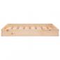 Preview: Hundebett 71,5x54x9 cm Massivholz Kiefer