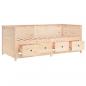 Preview: Tagesbett 90x190 cm Massivholz Kiefer
