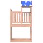 Preview: Spielturm Braun 110,5 x 52,5 x 215 cm Massives Douglasienholz
