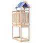 Preview: ARDEBO.de - Spielturm Braun 52,5 x 110,5 x 215 cm Massives Kiefernholz