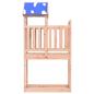 Preview: ARDEBO.de - Spielturm Braun 52,5 x 110,5 x 215 cm Massives Douglasienholz
