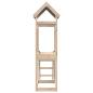Preview: Spielturm Braun 52,5 x 110,5 x 215 cm Massives Kiefernholz