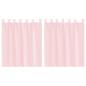 Preview: Voile Vorhänge mit Stangentaschen 2 Stk. Hellrosa