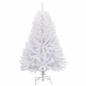 Preview: Künstlicher Weihnachtsbaum Weiß 120 cm PVC und Metall