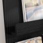 Preview: Magazinregal mit Regal Schwarz Eichen-Optik 51 x 11 x 102 cm