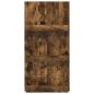 Preview: Magazinregal Geräucherte Eiche 51 x 11 x 102 cm Holzwerkstoff