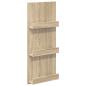 Preview: Magazinregal Sonoma-Eiche 51 x 11 x 102 cm Holzwerkstoff